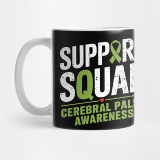 Support Cerebral Palsy Cp Awareness Month Green Ribbon Mug